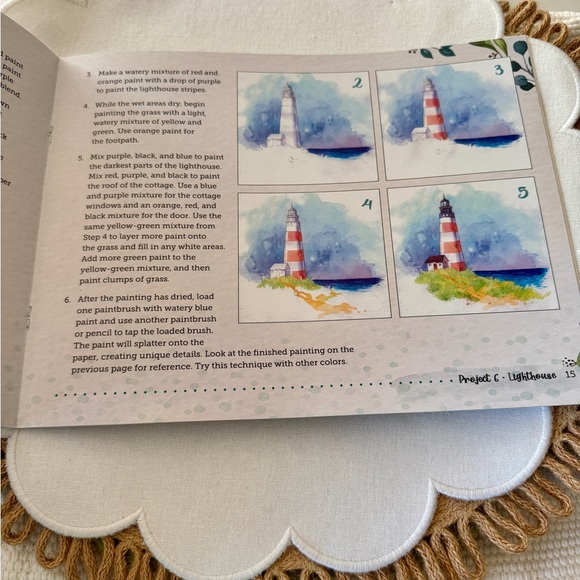 The Good and the Beautiful Watercolor Around the World Instruction Book - Picture 4 of 4